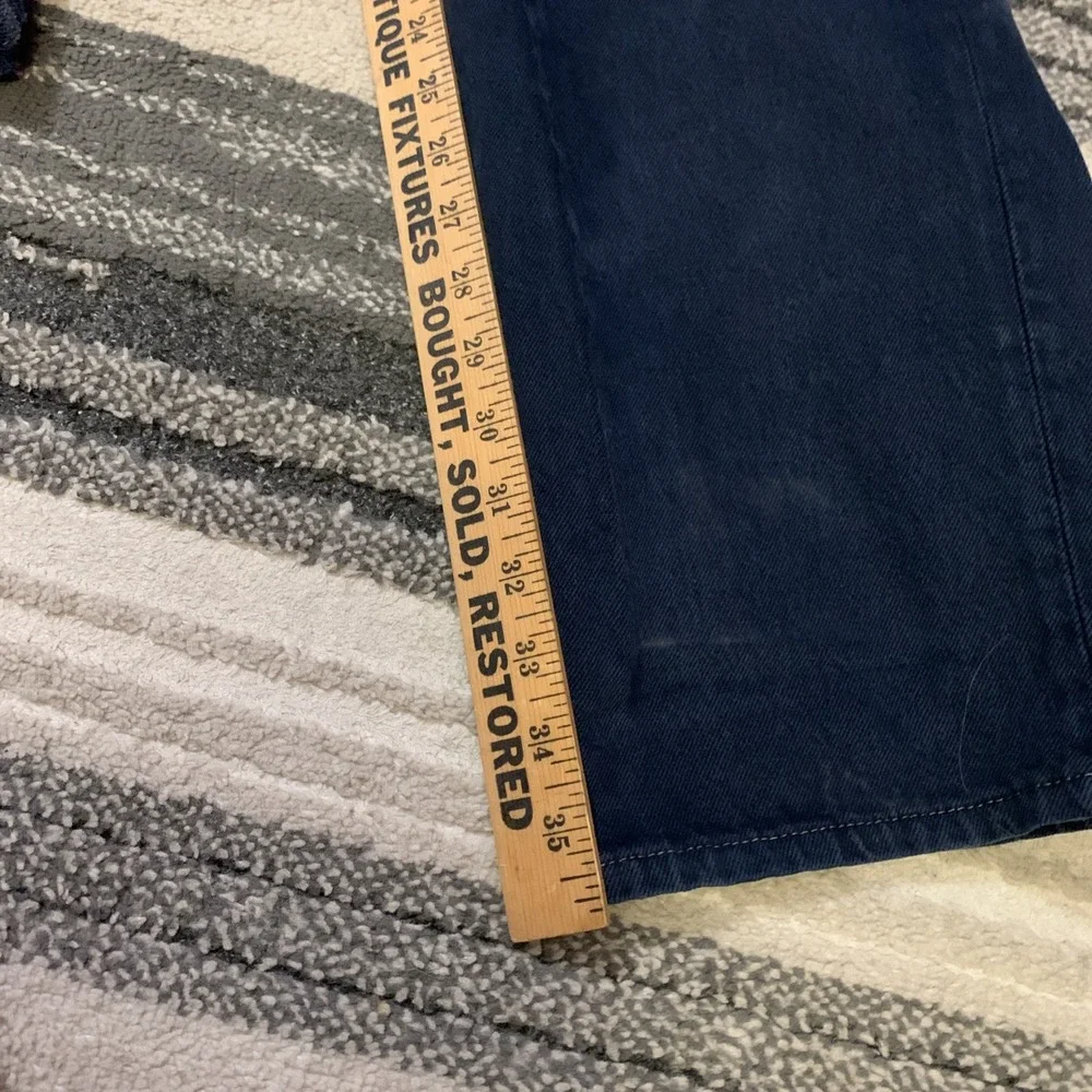 Vintage Levis Jeans Mens 34X36 (32x36) 501‎ 90s Made In USA Button Fly - Picture 4 of 9